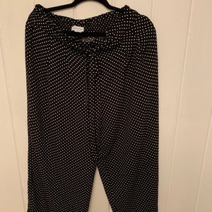 Adrienne Vittadini Wide Legged pants L